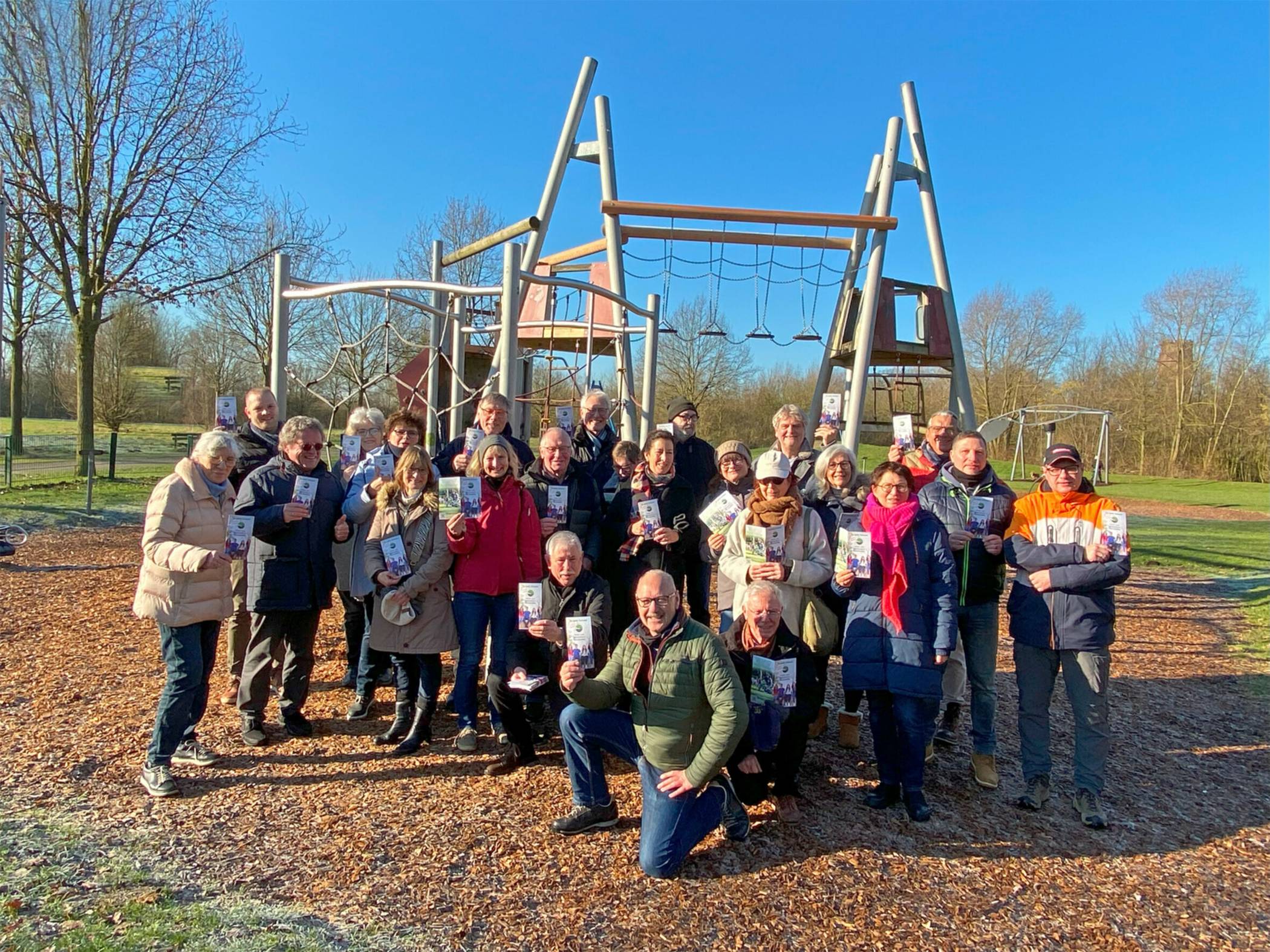 Infostand: CampCorn informiert über Schulplanung