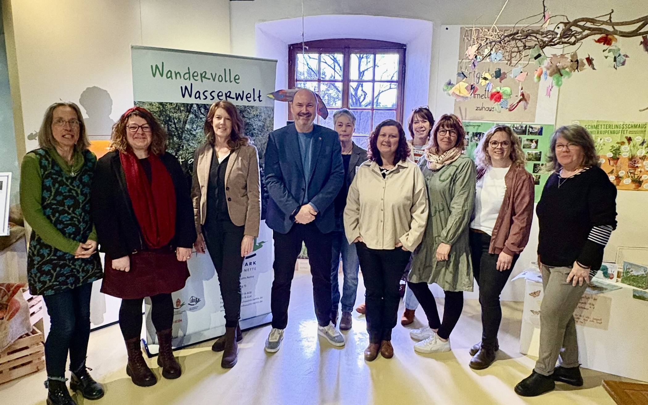 Bürgermeister Marcel Johnen und die Beteiligten