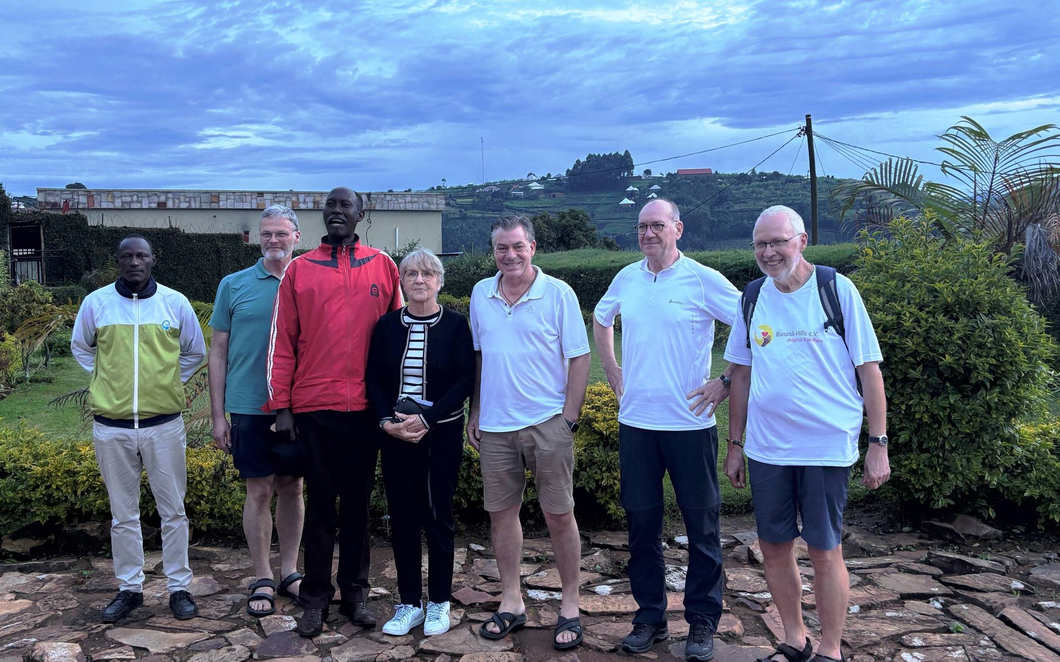 Der Vorstand der Burundi-Hilfe e.V. mit