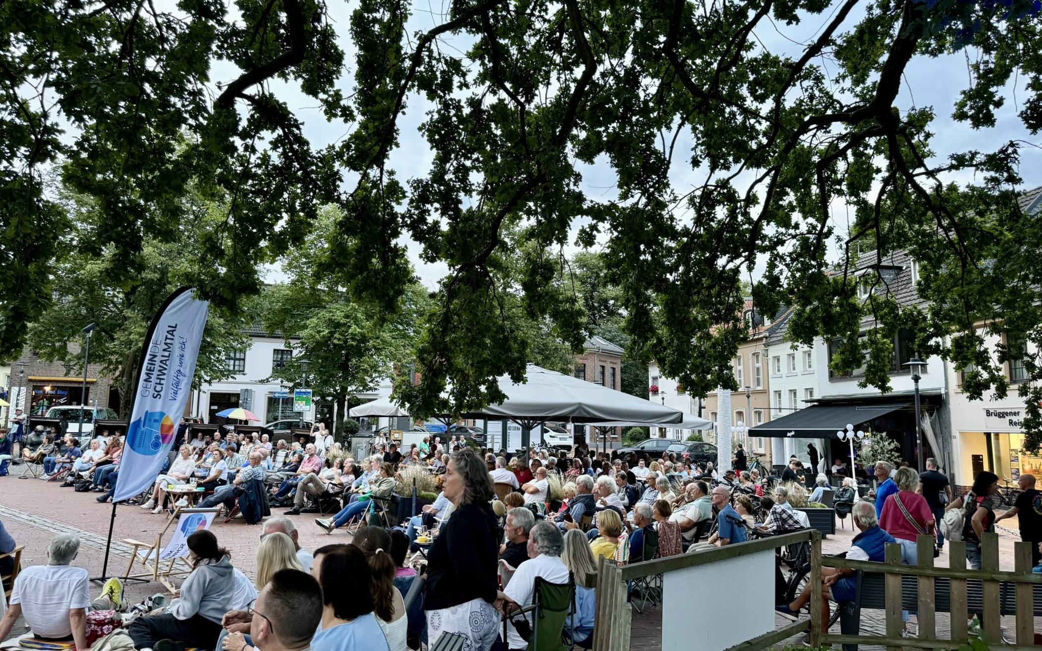 So belebt könnte der Marktplatz in