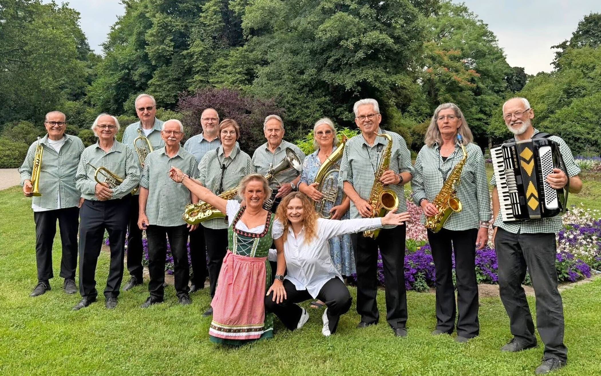 Das Blasorchester Lohmühle freut sich auf