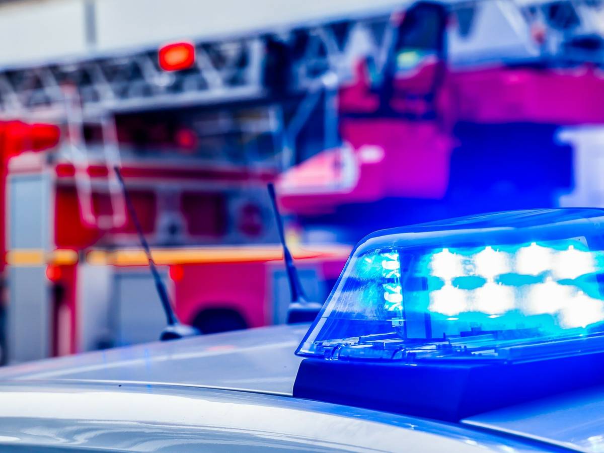 Feuerwehreinsatz am Krefelder Hauptbahnhof
