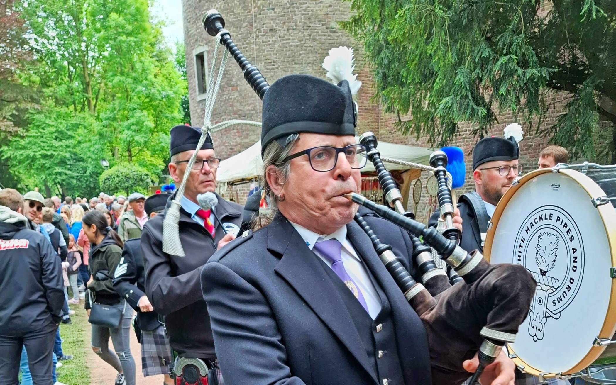 Die Highlandgames verbreiten schottisches Flair an der Burg. 