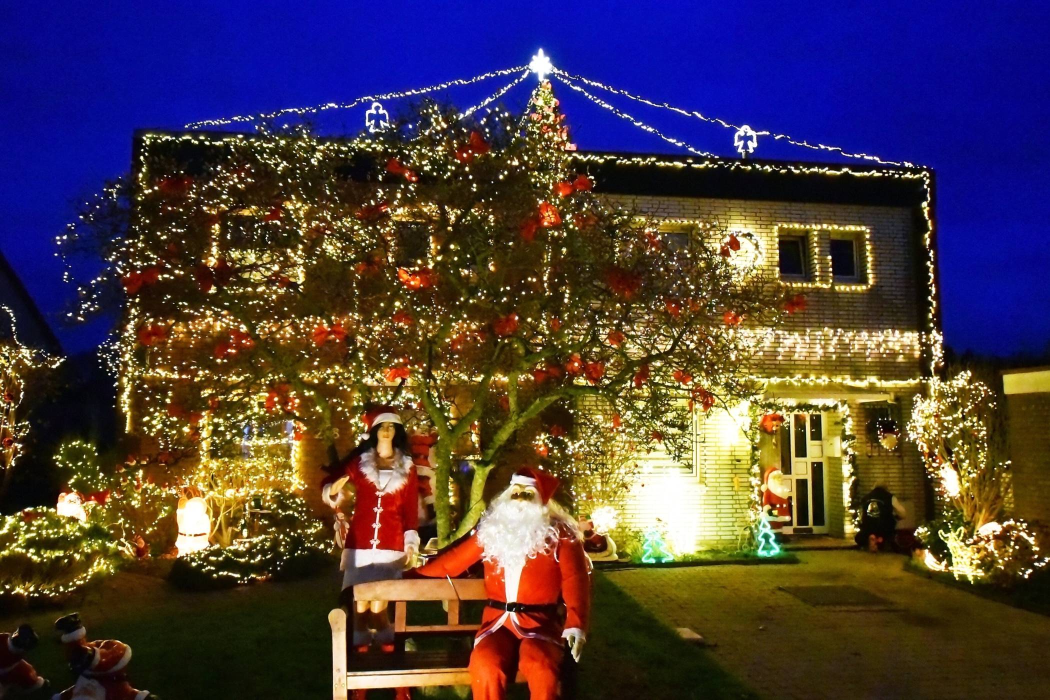 Das Lichterhaus in Bockert: Viele Spendengelder wurden gesammelt für gute Zwecke.