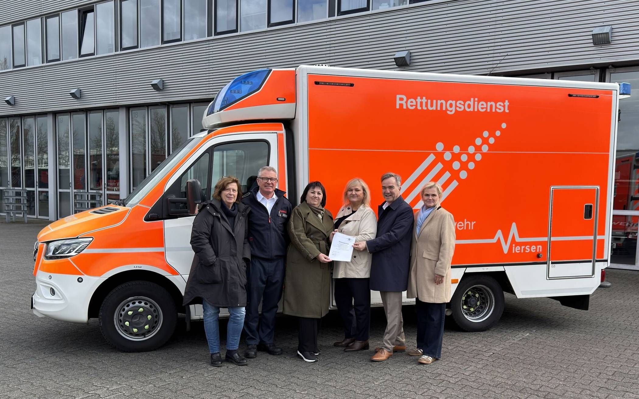 An der Übergabe nahmen neben Halyna