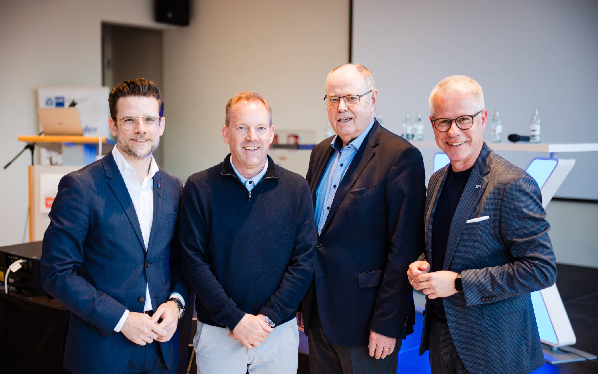 Warben für die Olympia-Bewerbung Köln/Rhein-Ruhr (v.l.):