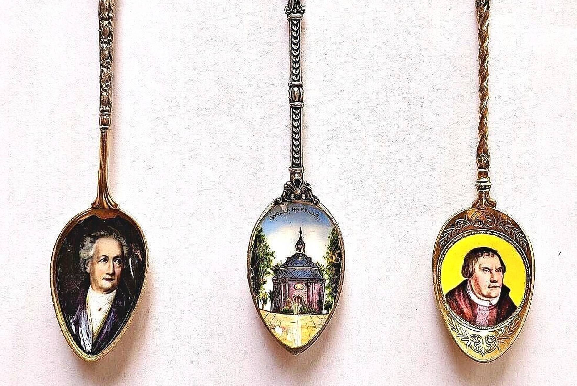  Am heutigen Sonntag gibt es im Museum Kamps Pitter einen interessanten Vortrag über Souvenirlöffel. Foto: Privat 