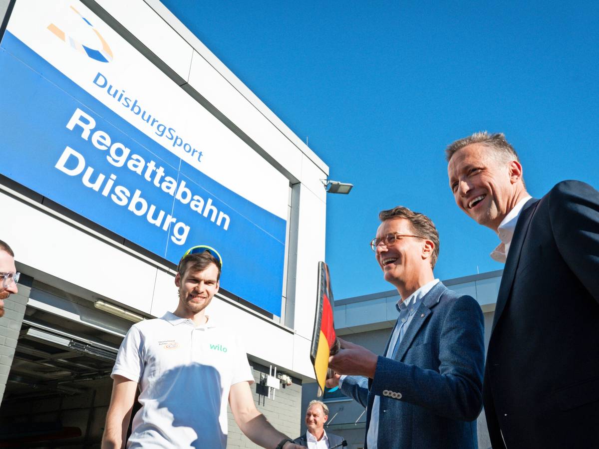 Wüst wirbt für Olympia in Duisburg