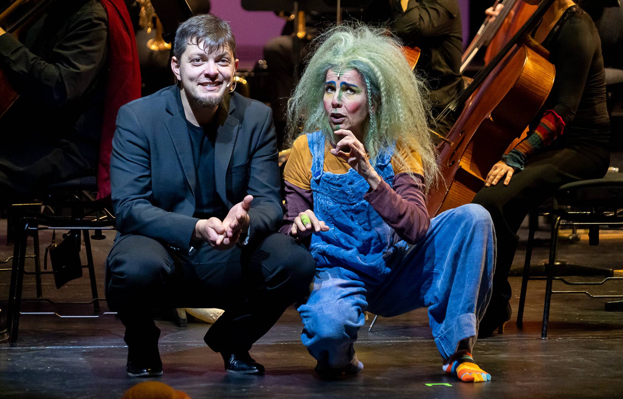 Paula Emmrich als Konzertkobold Kiko mit