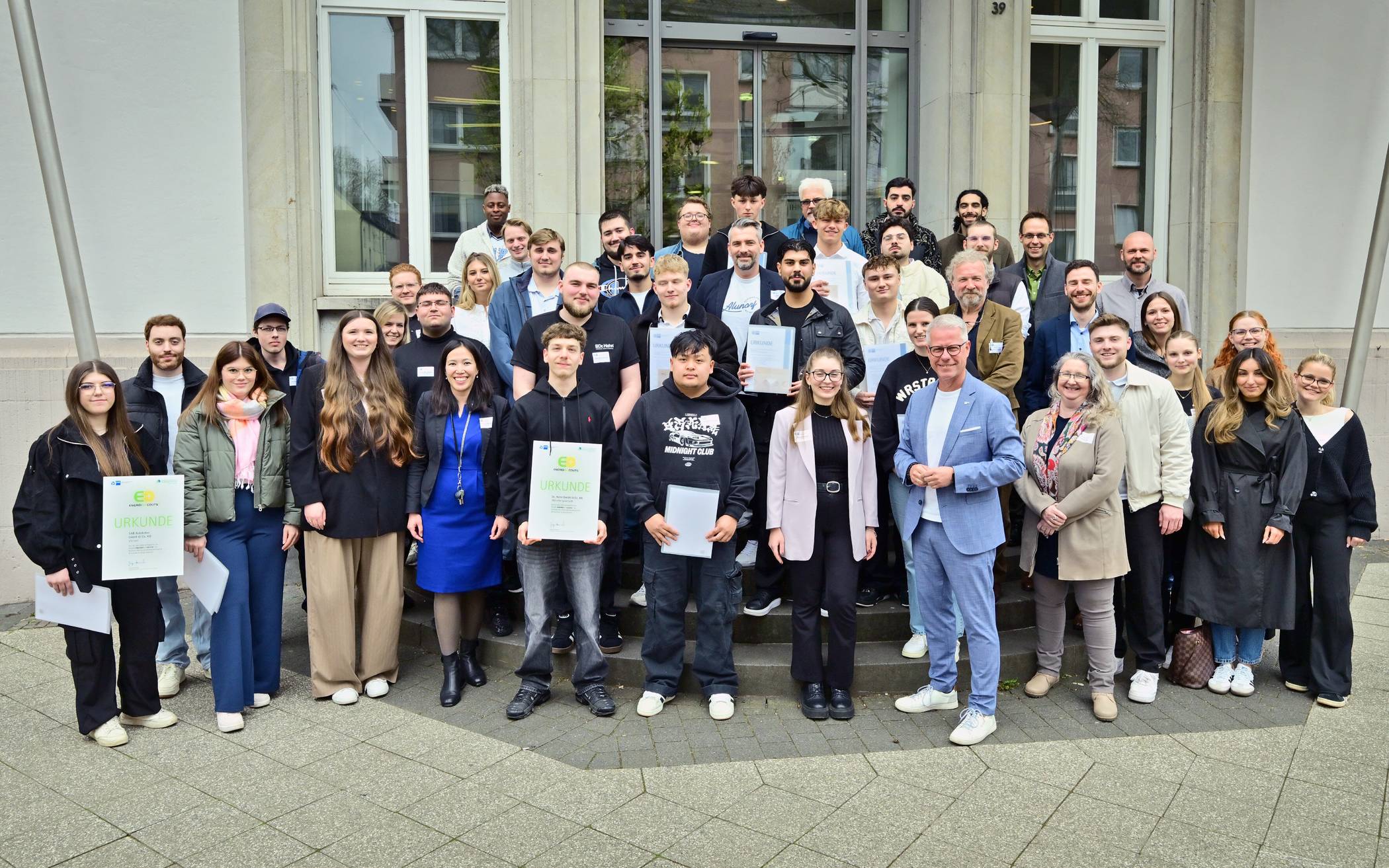 33 Auszubildende aus elf Unternehmen haben sich am Projekt „Energie-Scouts+ 2026“ beteiligt.  