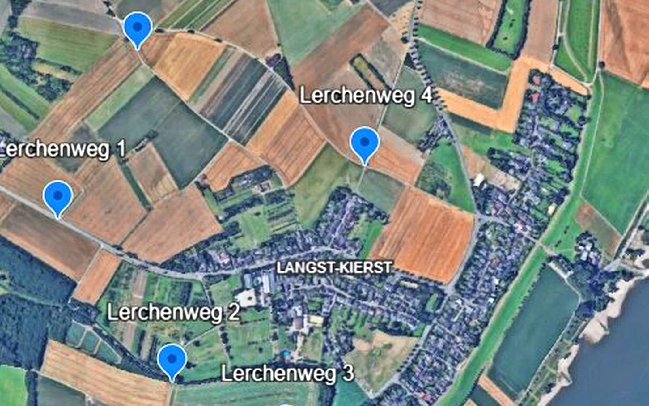  An mehreren Stellen um Langst-Kierst wurden sogenannte Lerchenfenster angelegt. 