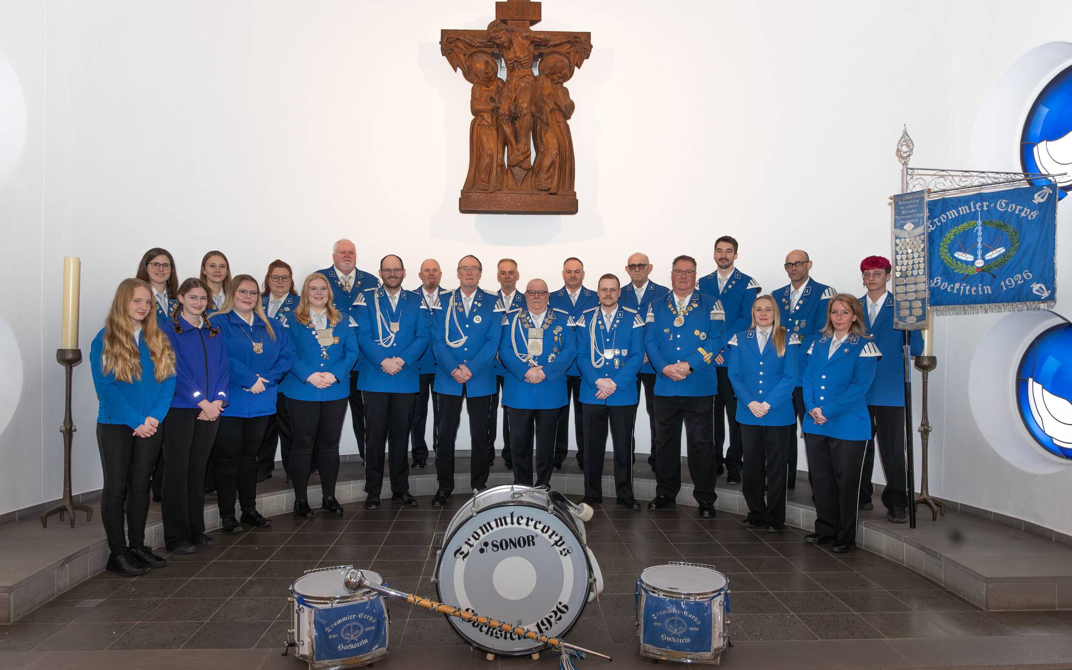 Das Trommler-Corps Hockstein wird 100 Jahre
