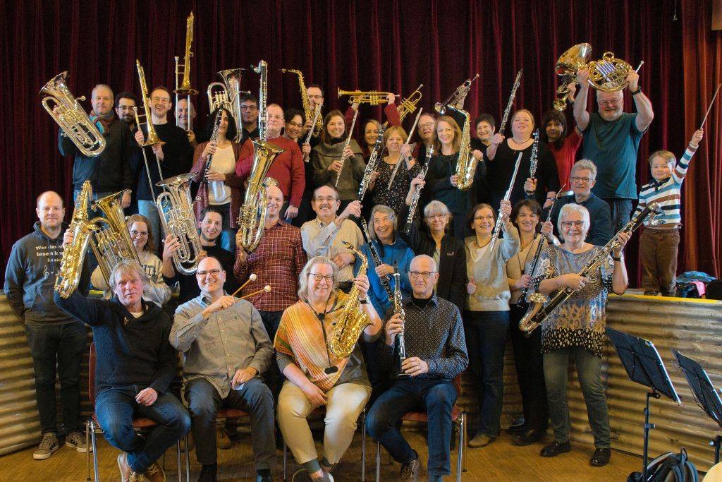 Das Symphonische Blasorchester „Brass in Concert“.⇥Foto: