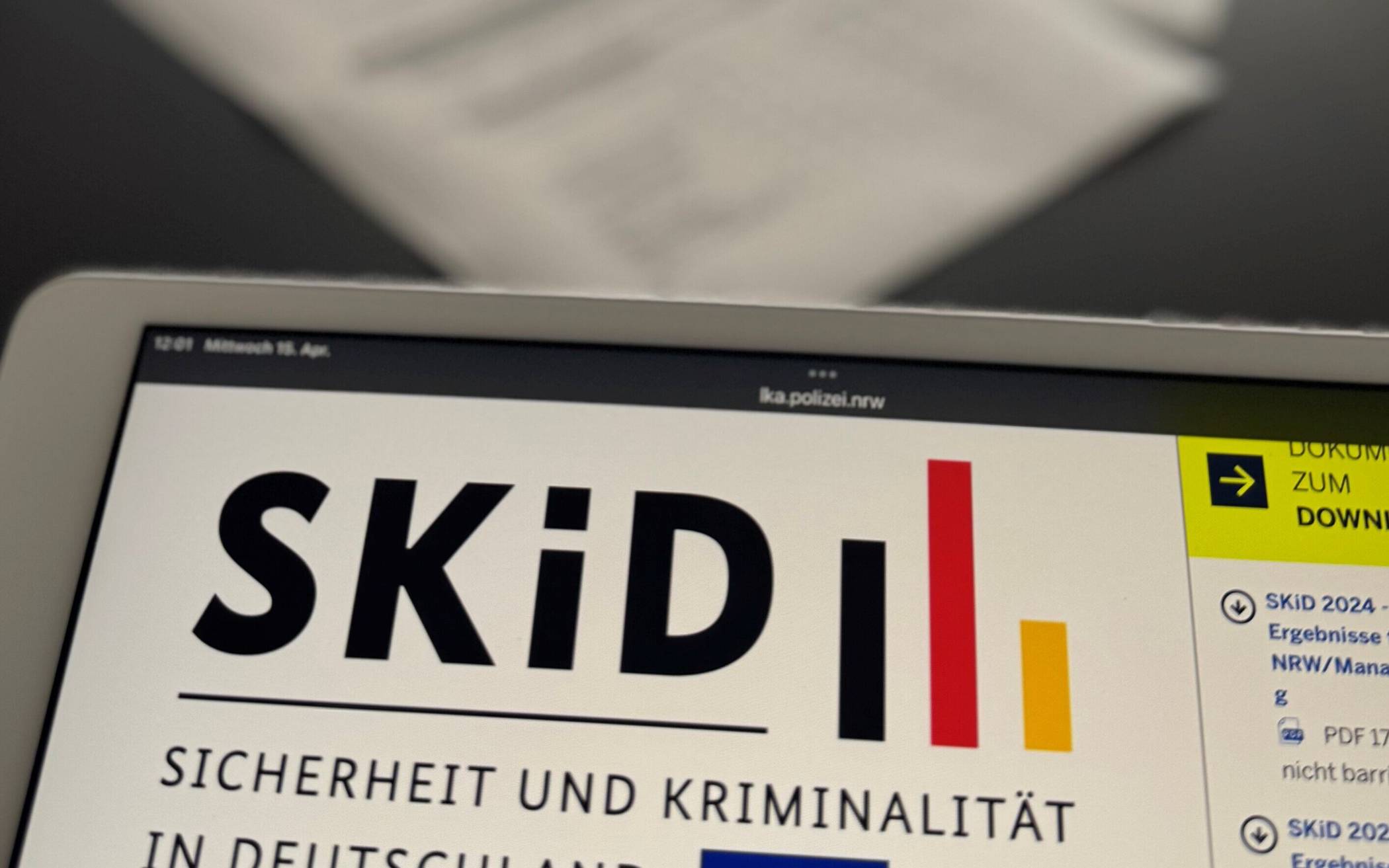 SKiD steht für „Sicherheit und Kriminalität