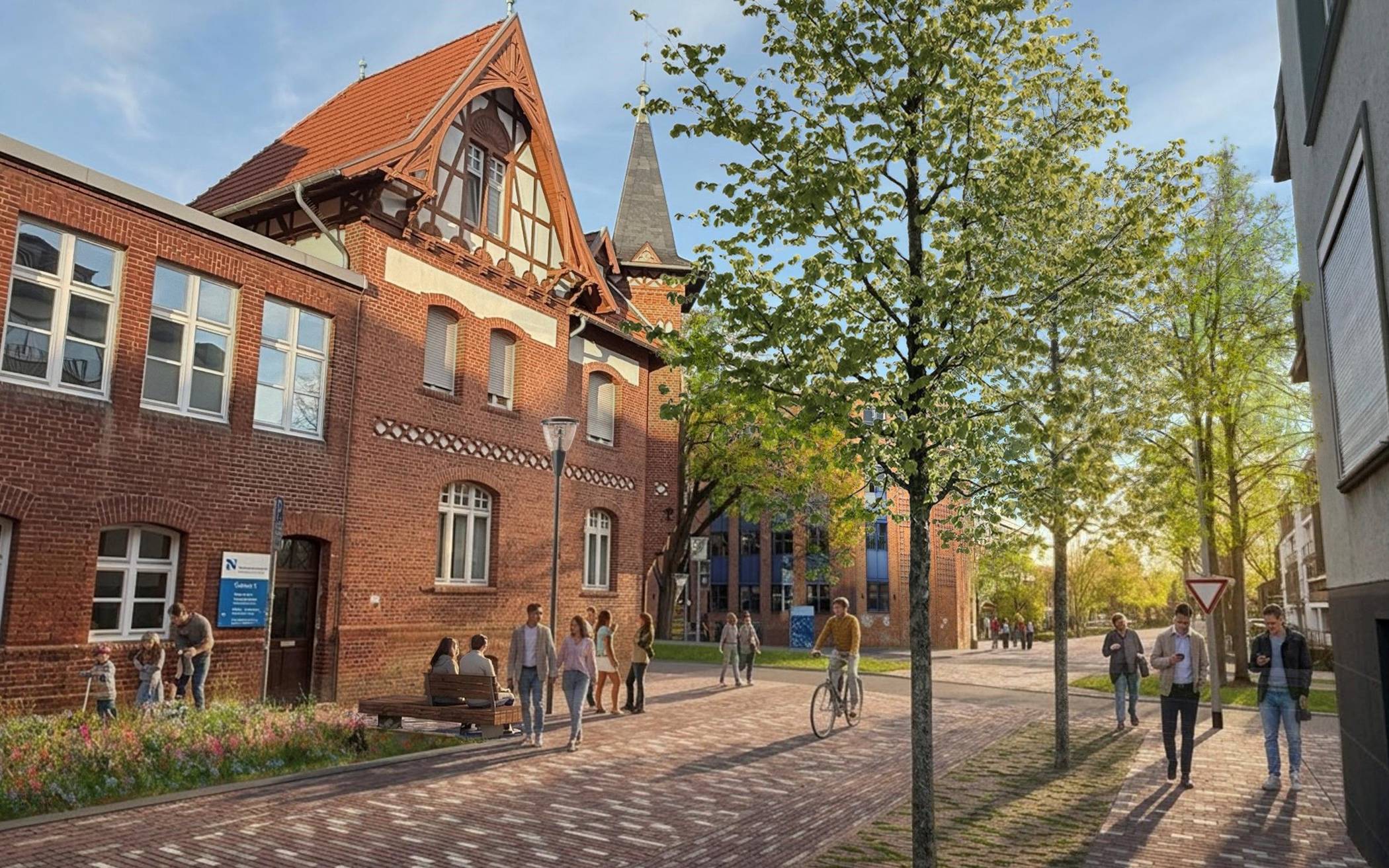 Mit mehr Grün, viel Gestaltungsqualität und