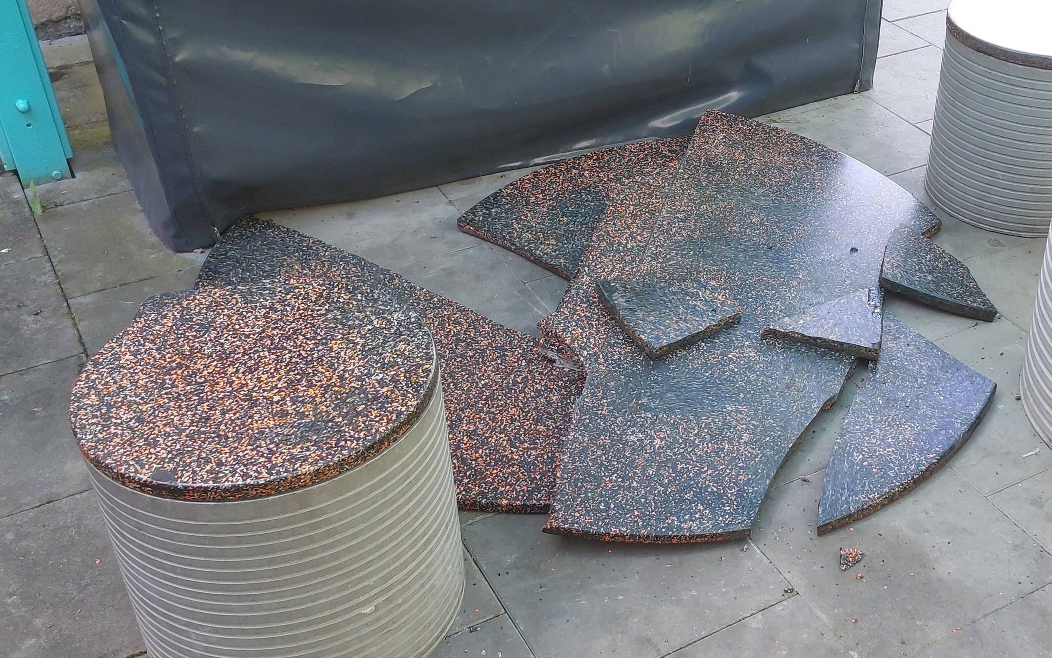 Unbekannte haben am vergangenen Wochenende ein