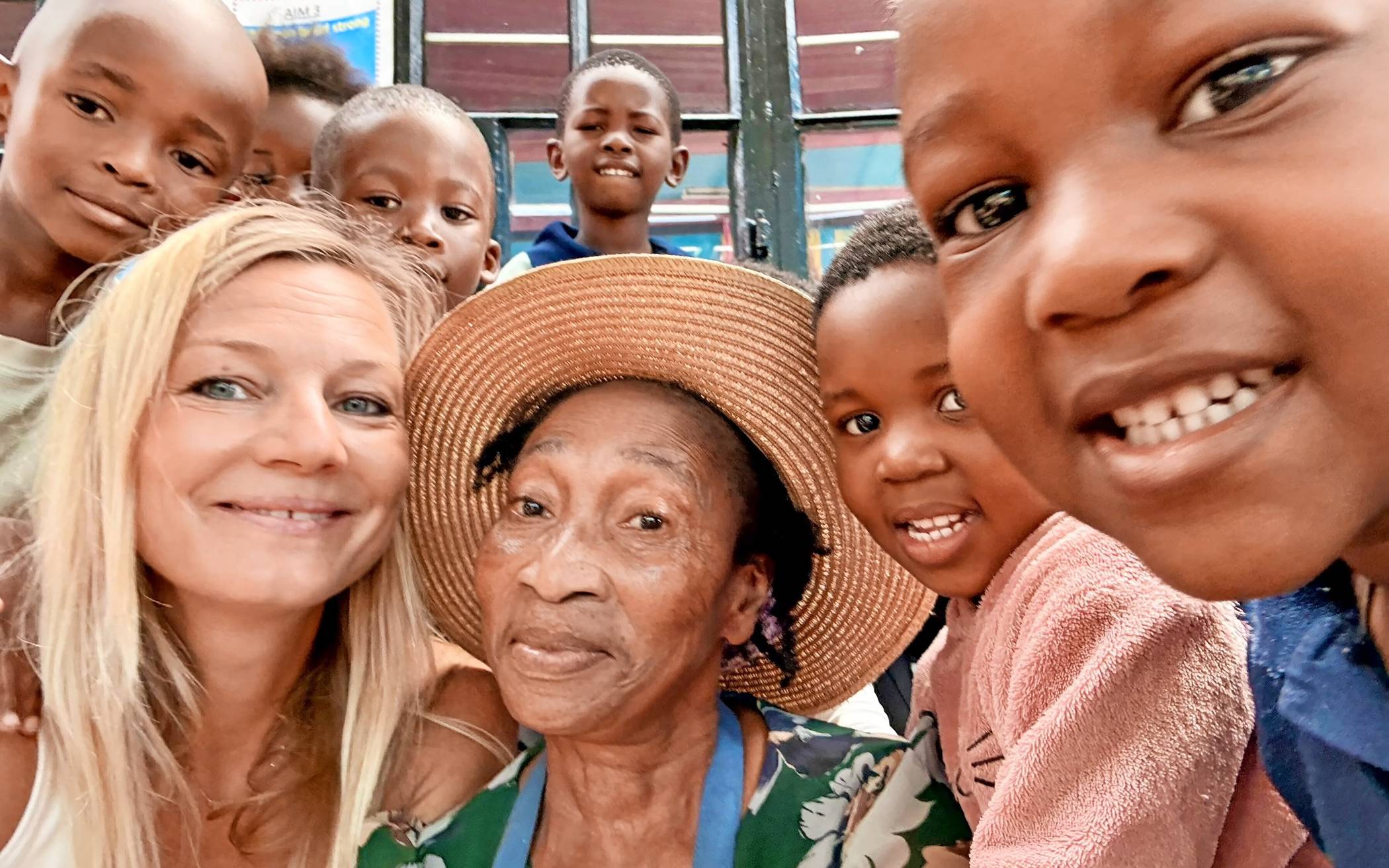  Verena Grips vom Verein Matchbox hat sich vor Ort in Südafrika über die Projekte informiert, die von Matchbox angestoßen und begleitet werden.  