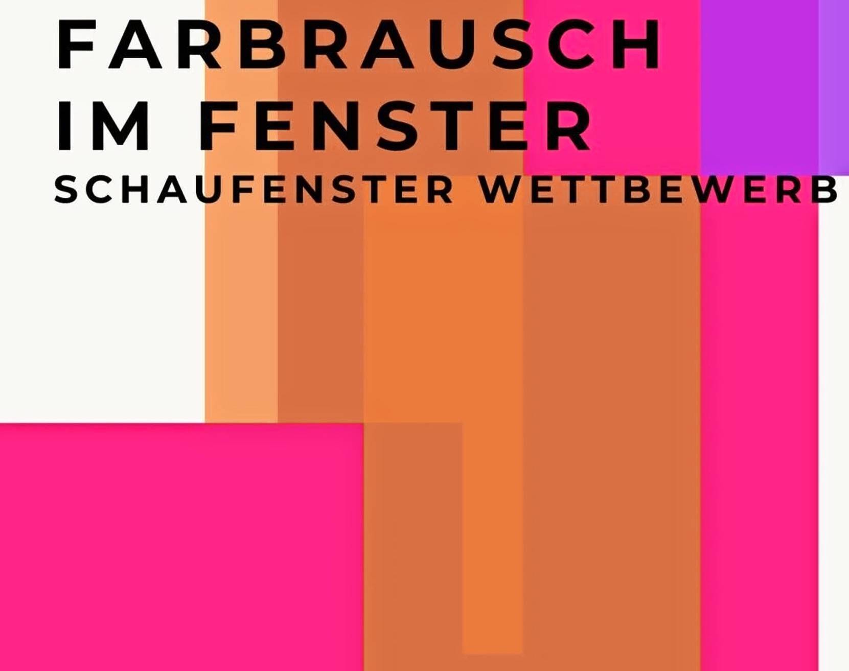 Farbenrausch im Schaufenster heißt die Aktion, die seit gestern gestartet ist. Foto: Stadt Willich