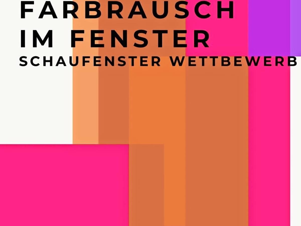 Lebendige Galerie: „Farbrausch im Fenster“ 