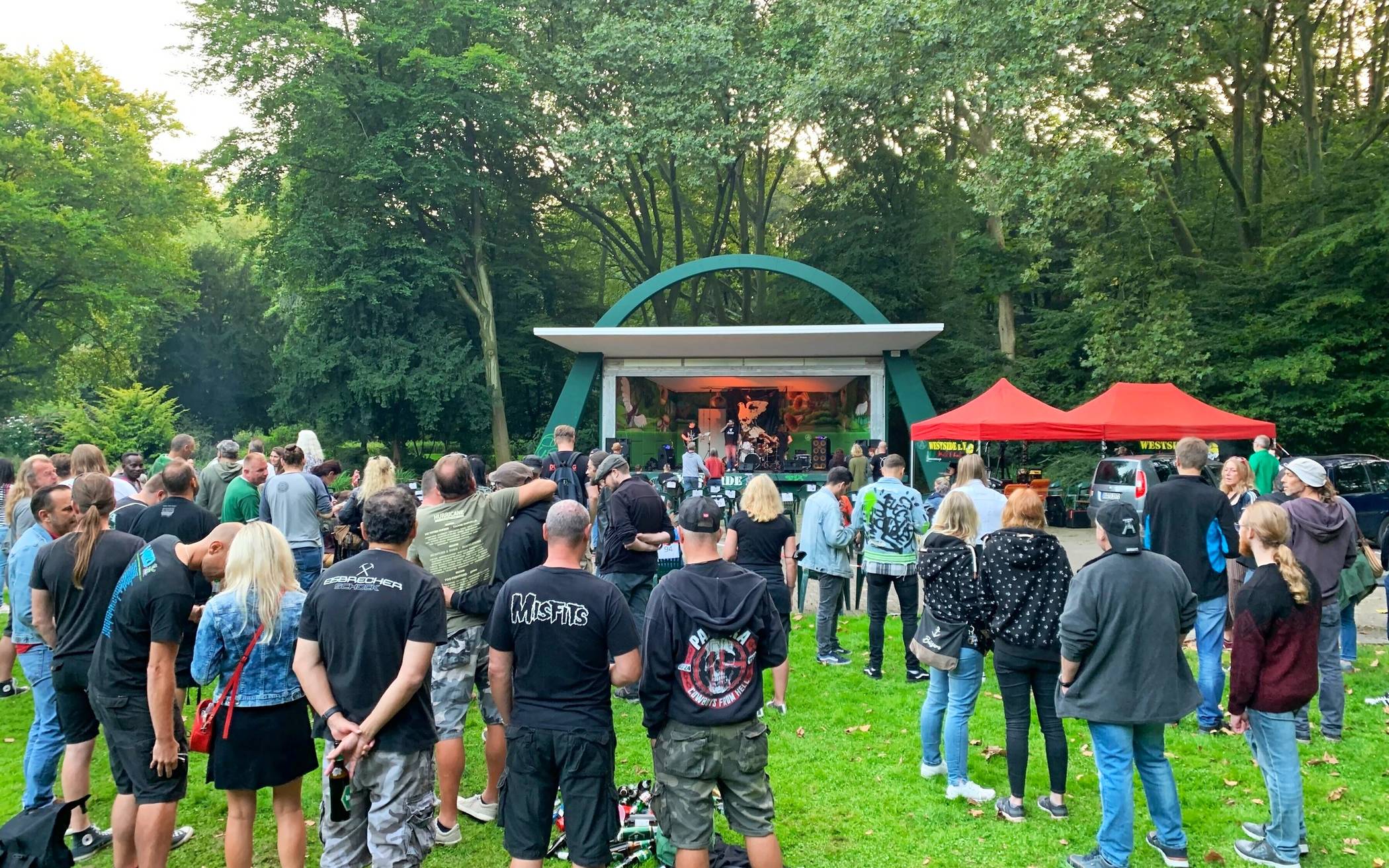 Auf Duisburgs Westside geht’s locker zu.⇥Foto: