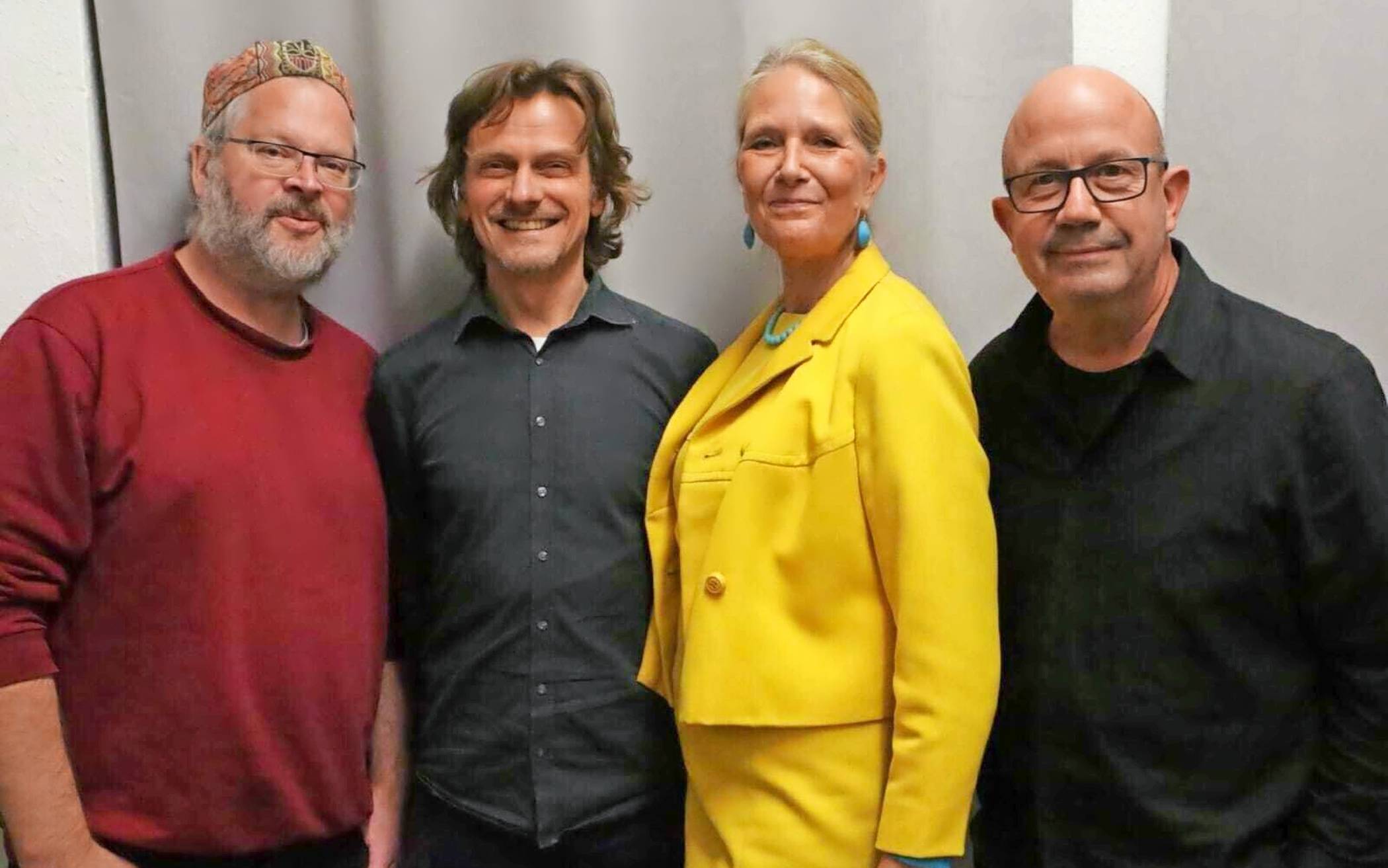 Am 29. Mai in der Wegberger Mühle: das Trio Indigo mit Gastsängerin Eva Kurowski. 