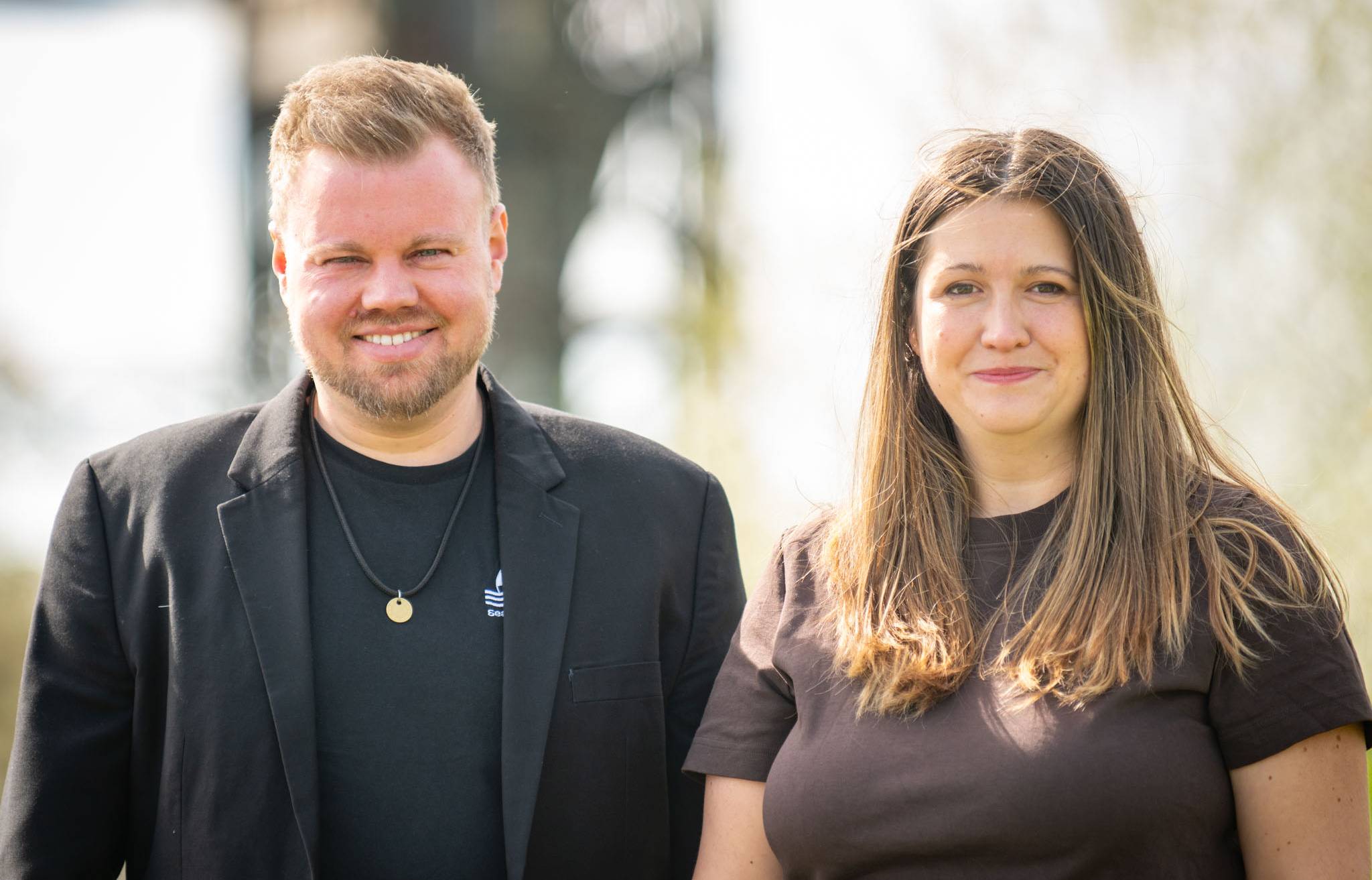 Die Fraktionsvorsitzenden Christian Pelikan und Alina