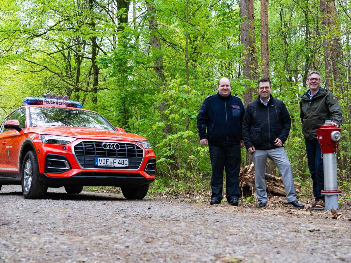 Neue Hydranten im Grenzwald