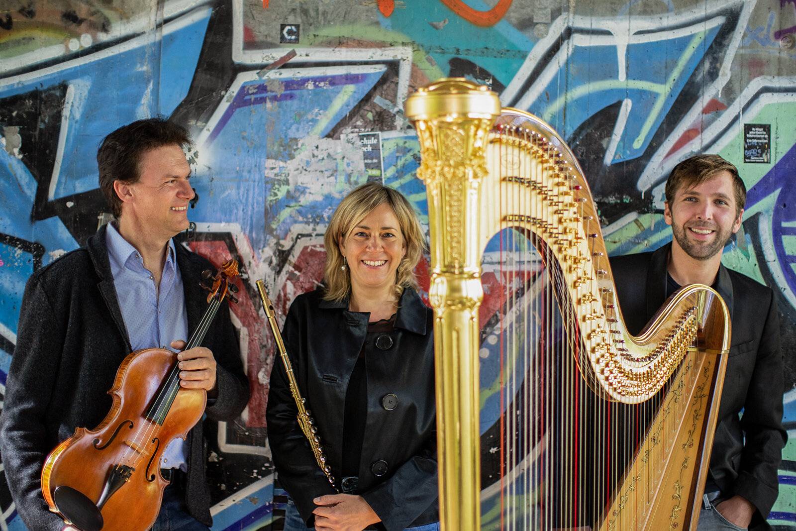 Am 7. Mai in der KFH: das Trio Charolca  mit dem  5. Meisterkonzert „A night at the opera“. 
