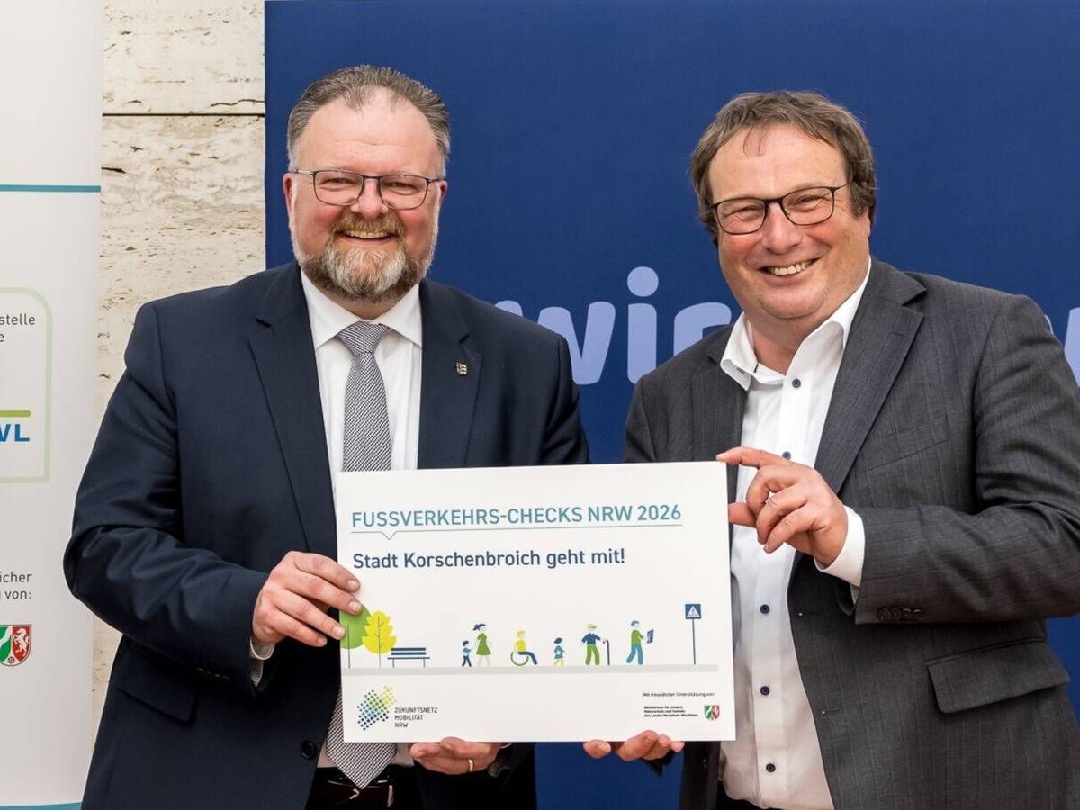 Für bessere Bedingungen zu Fuß