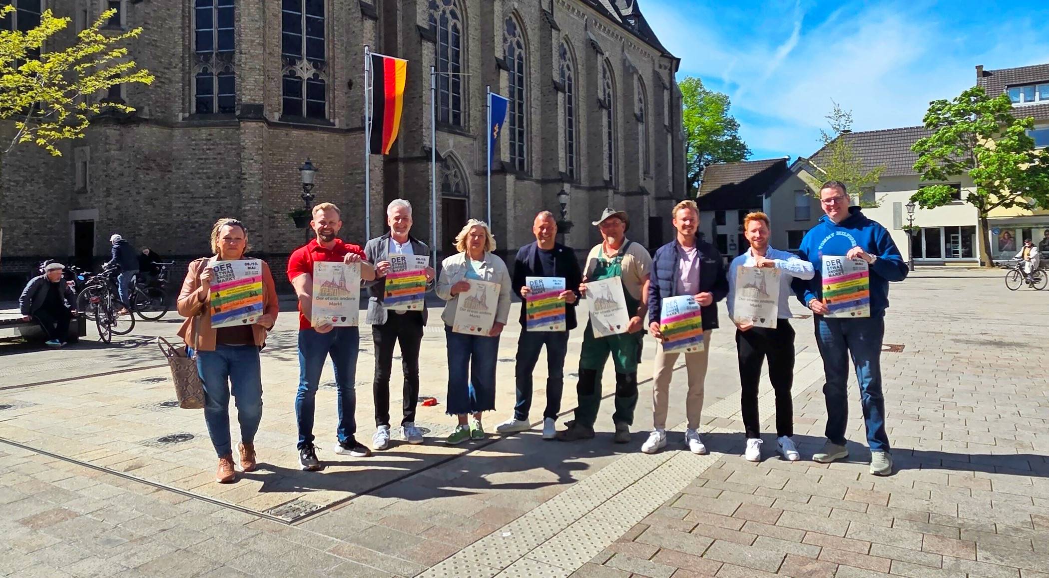  Der Werbering Willich und Sponsoren freuen sich auf „Der etwas andere Markt“. Foto: Kellys Grammatikou  