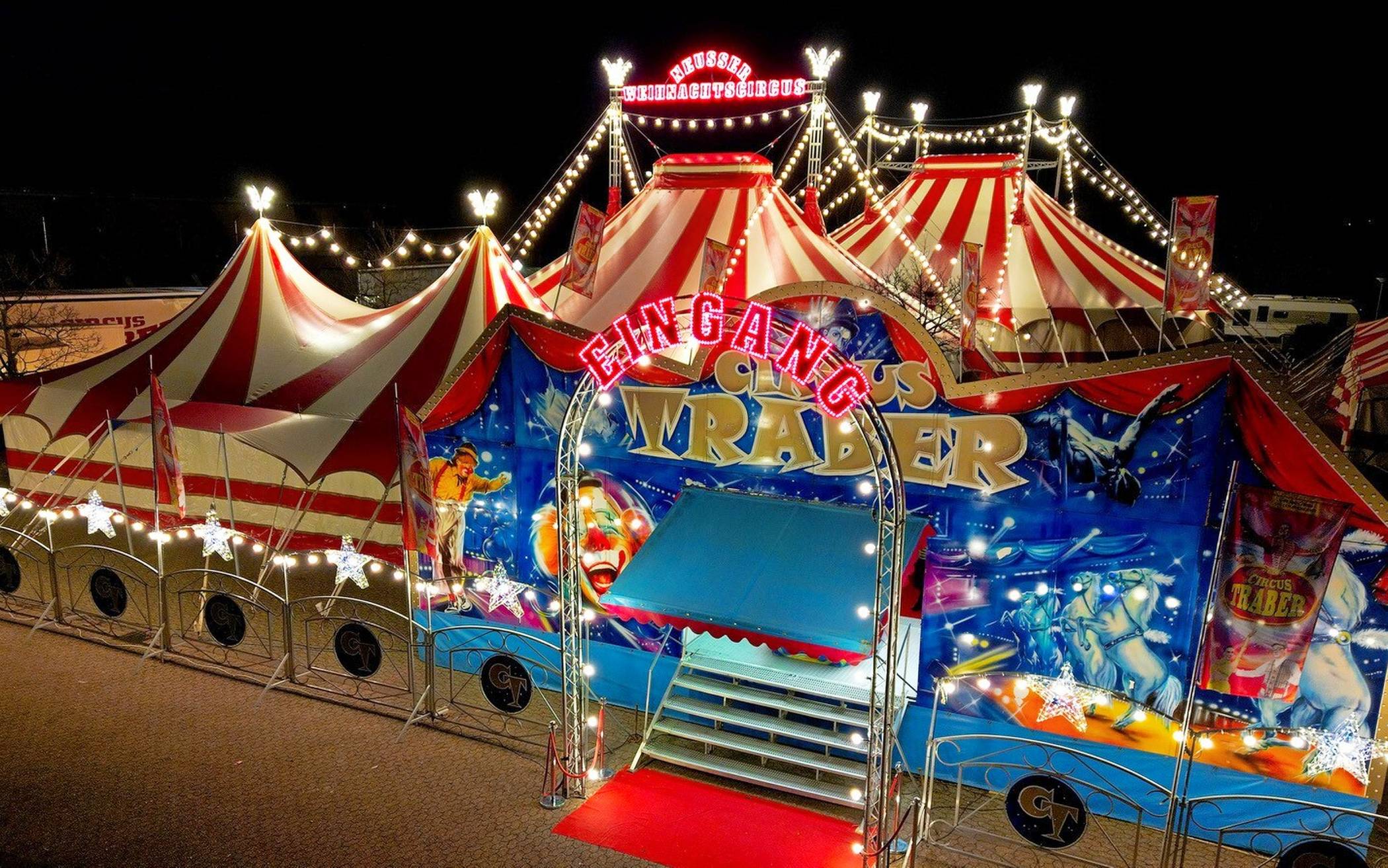  Der Circus Traber gastiert von Donnerstag bis Sonntag auf dem Jahnplatz in Schiefbahn. 