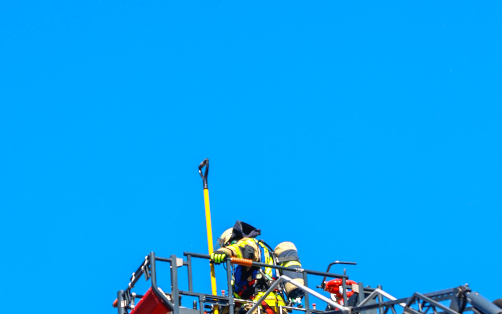 Dachstuhlbrand in Krefeld
