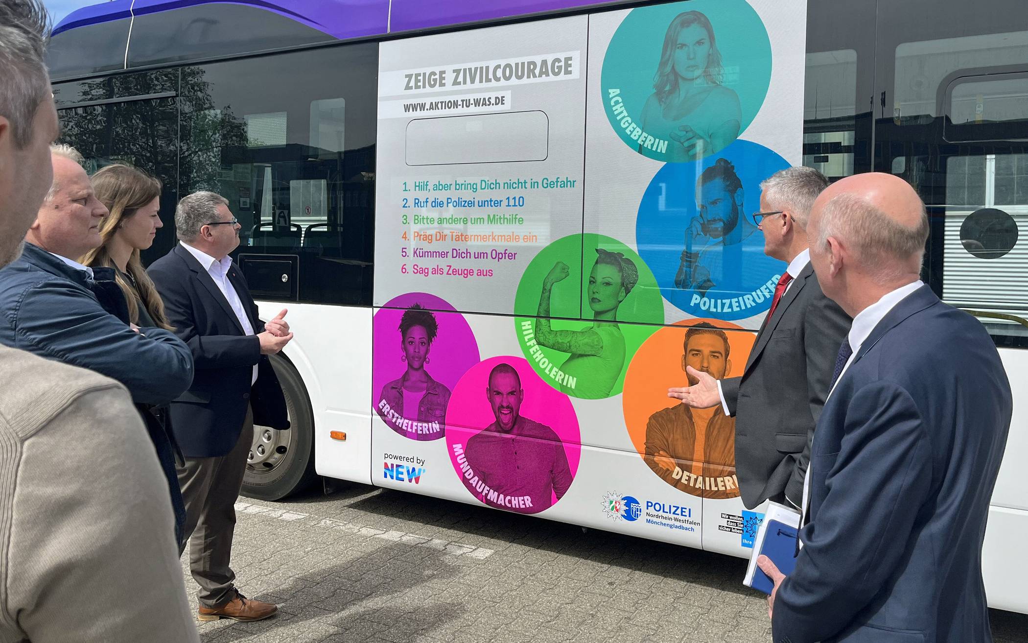 Mit einer Kampagne auf Bussen setzen