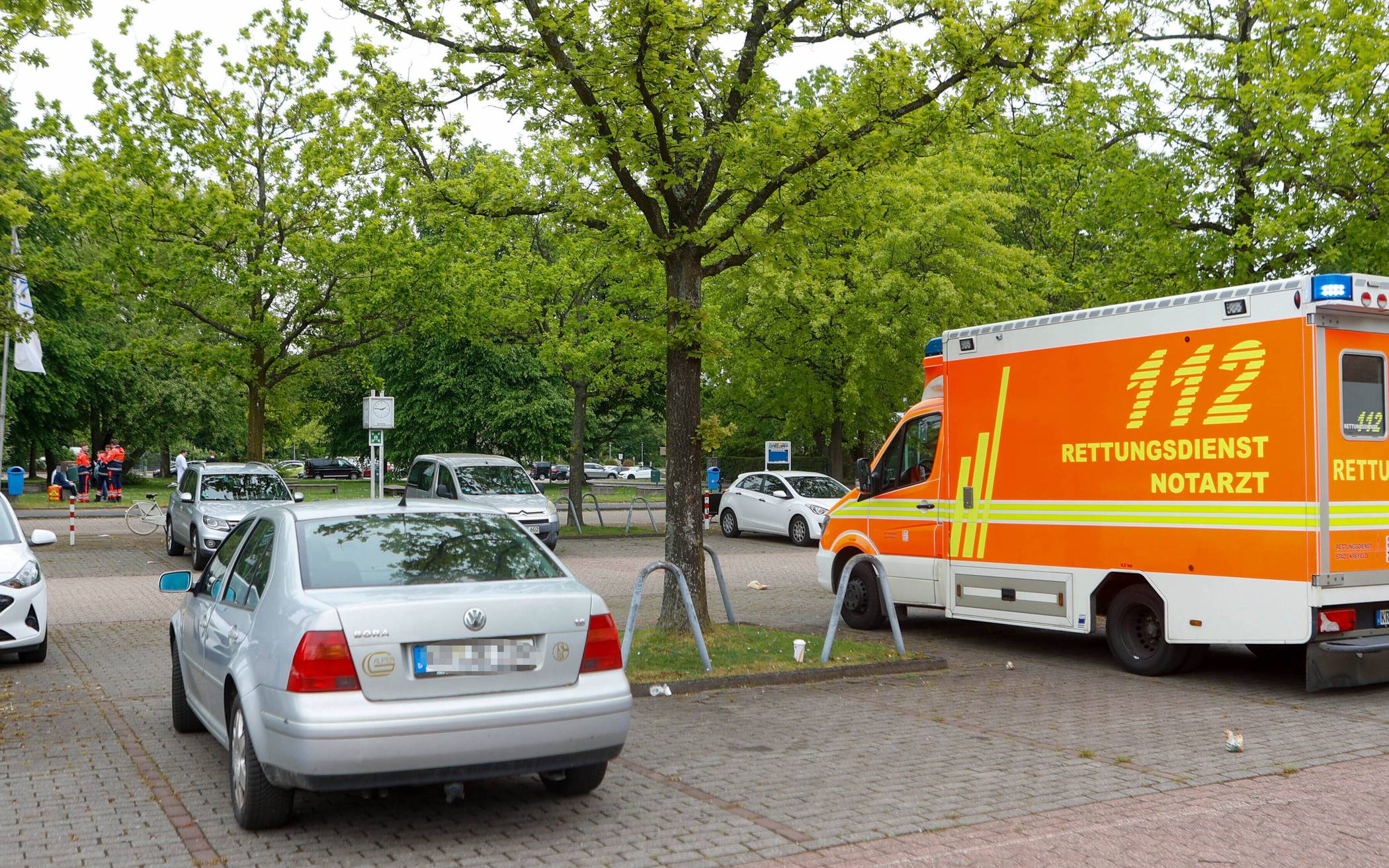 Gefahrguteinsatz in Krefelder Berufsschule
