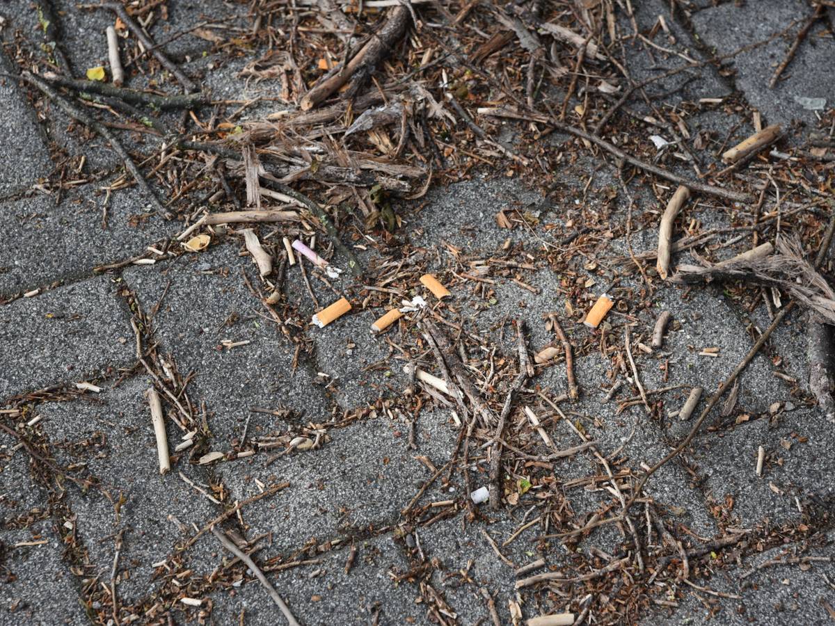 Zigarettenstummel sorgen für Unmut