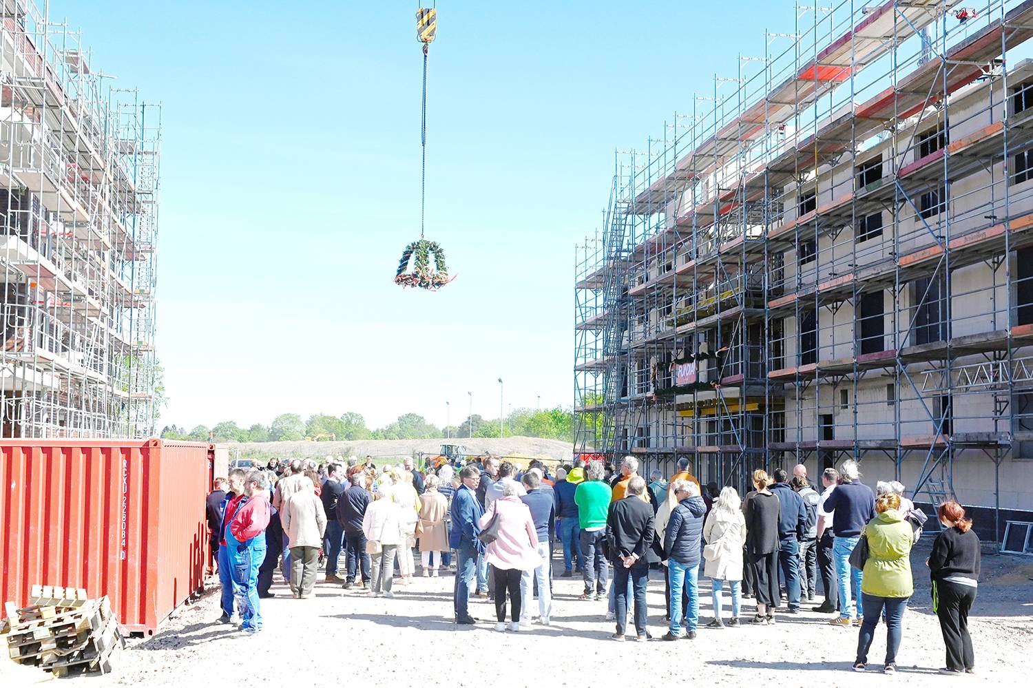 Richtfest Von-Broichhausen-Ensemble in Kempen
