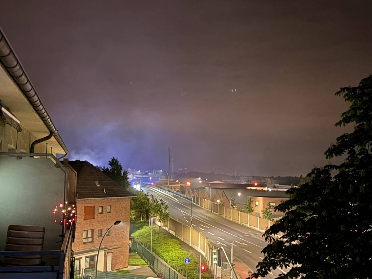 Wieder Feuer in Neuwerk