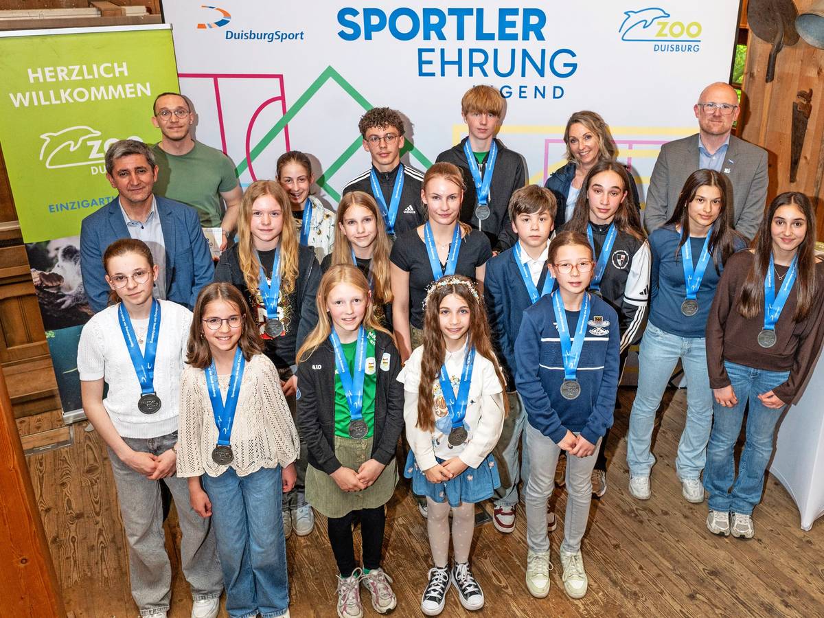 Nachwuchssportler geehrt im Entdeckerhaus