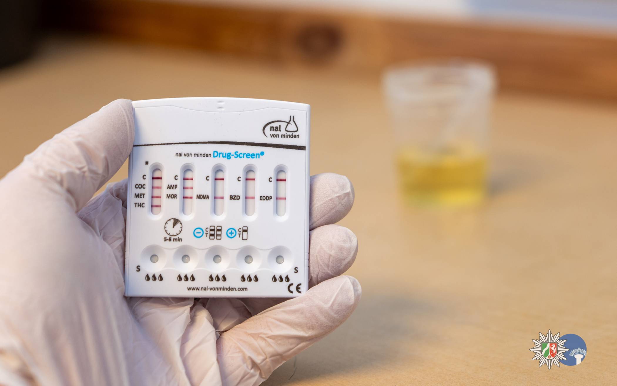 Drogenvortest