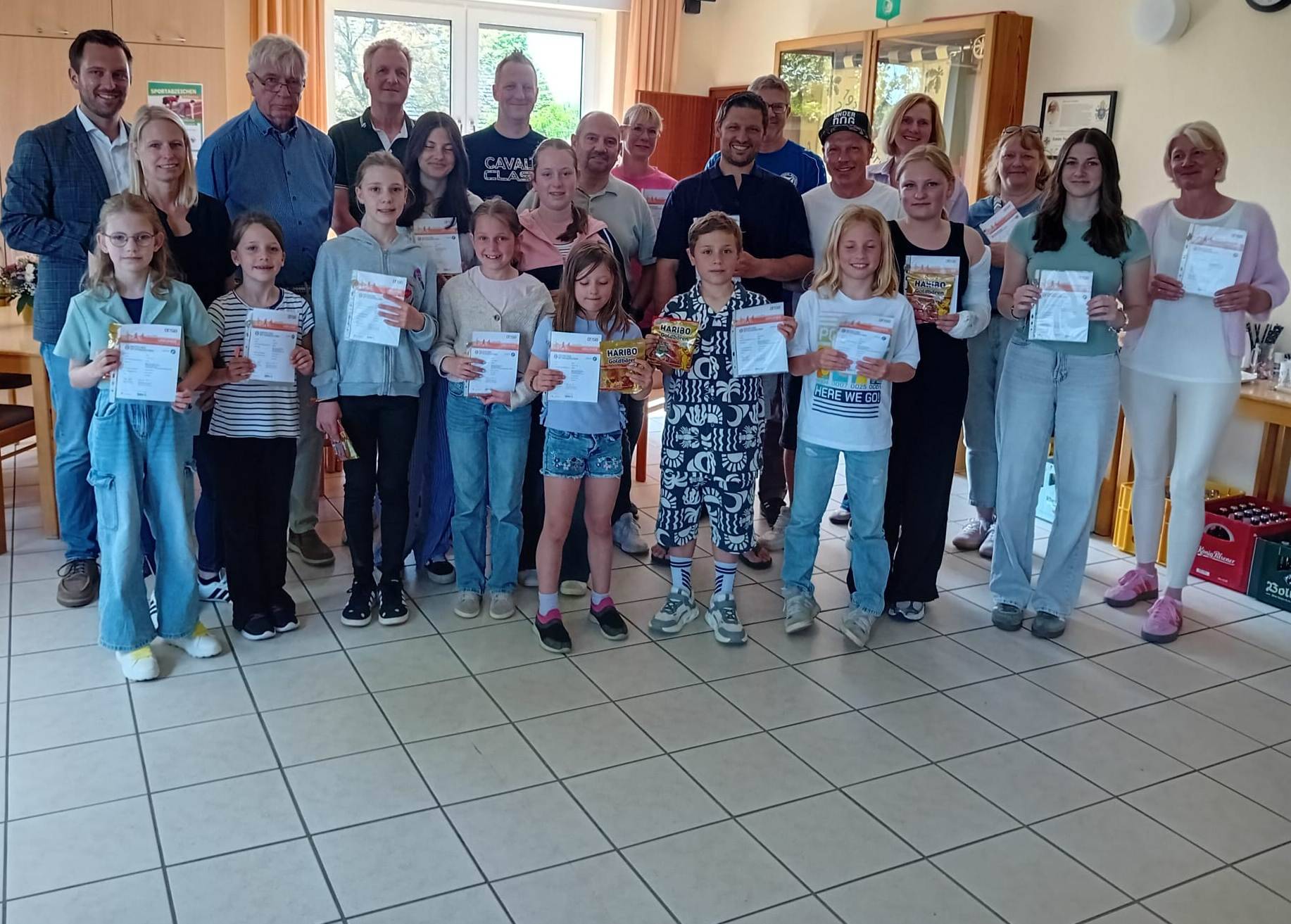 Sportabzeichen beim SV Millingen 