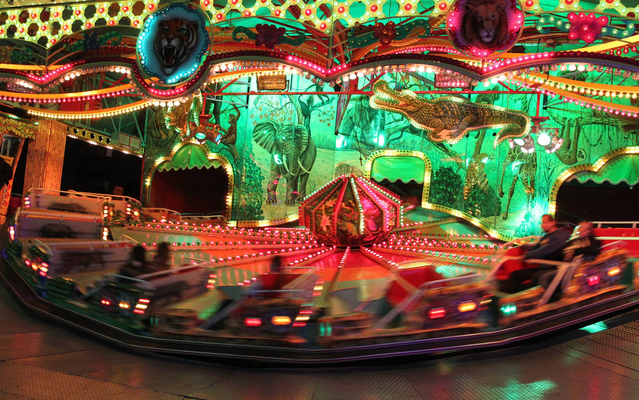 Auf der Kirmes in Rheydt war
