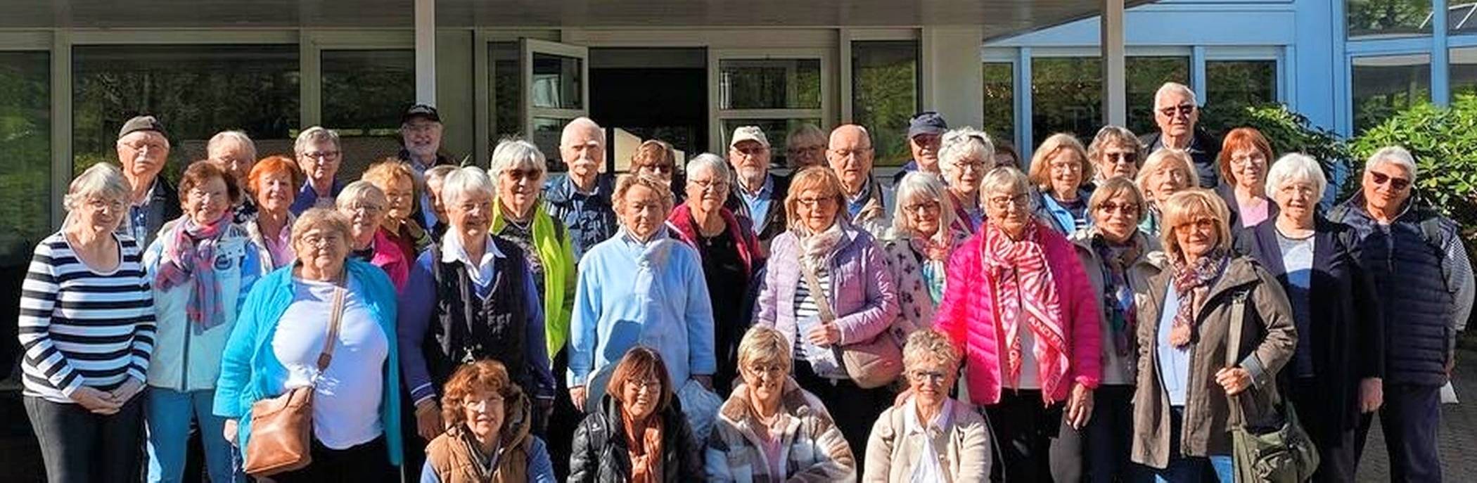 Die Reisegruppe in Wilhelmshaven.