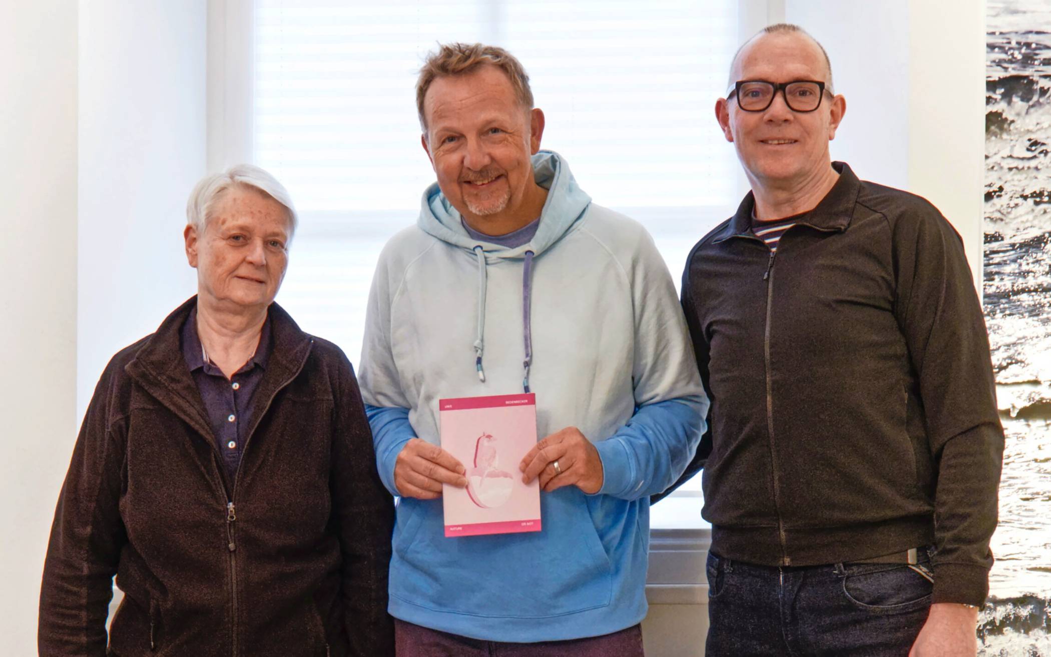 Die Meerbuscher Künstler Angelika Kraft, Uwe Bedenbecker und Markus Hoffmann stellen ihre Werke in der französischen Partnerstadt Fouesnant aus.