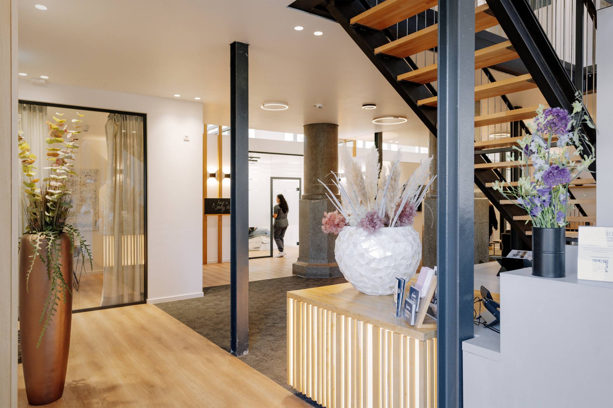 Man füht sich hier eher wie in der Lobby eines Design-Hotels.