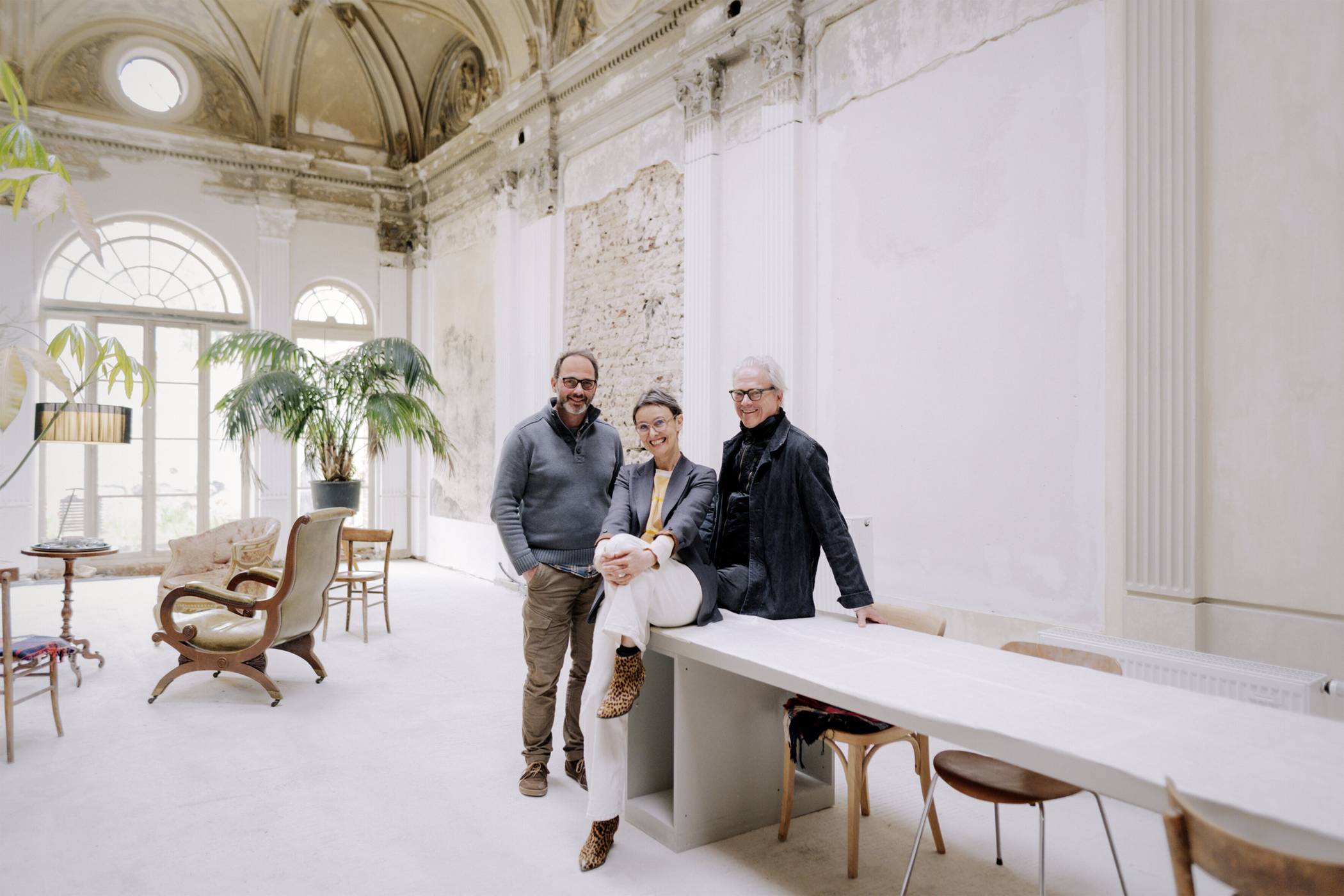  Holger Brincks, Claudia Schmidt und Christoph Tölke setzen sich für die Wertschätzung und sinnhafte Nutzung historischer Bausubstanz im Krefelder Stadtzentrum ein. 