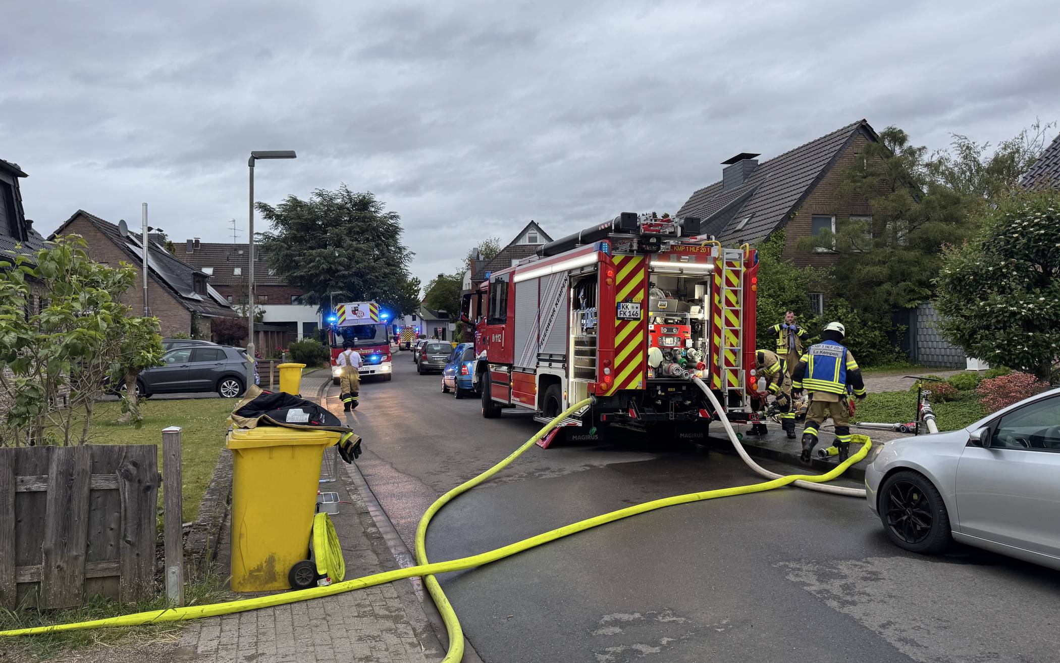 Kleingartenlaube in Kempen vollständig abgebrannt