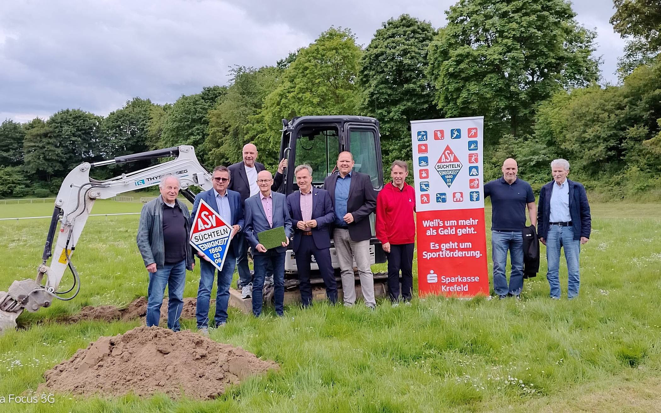 Neue Anlagen im Sportpark Süchteln