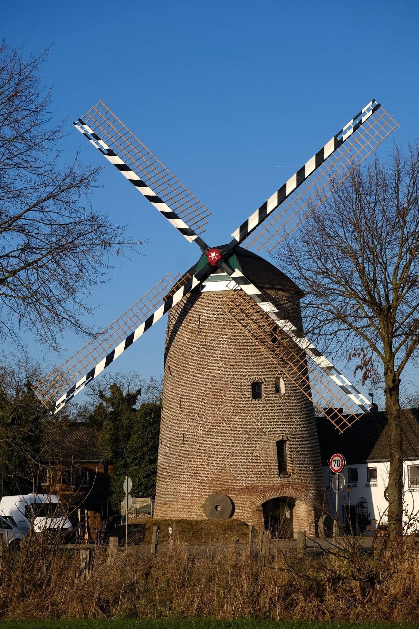 Die Schriefersmühle in Rheindahlen. 