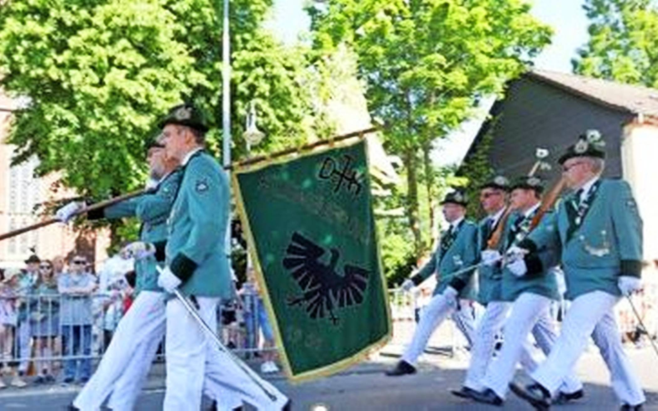 Der Schützenzug DJK Kleinenbroich wird in diesem Jahr 75 Jahre alt. Foto: privat
