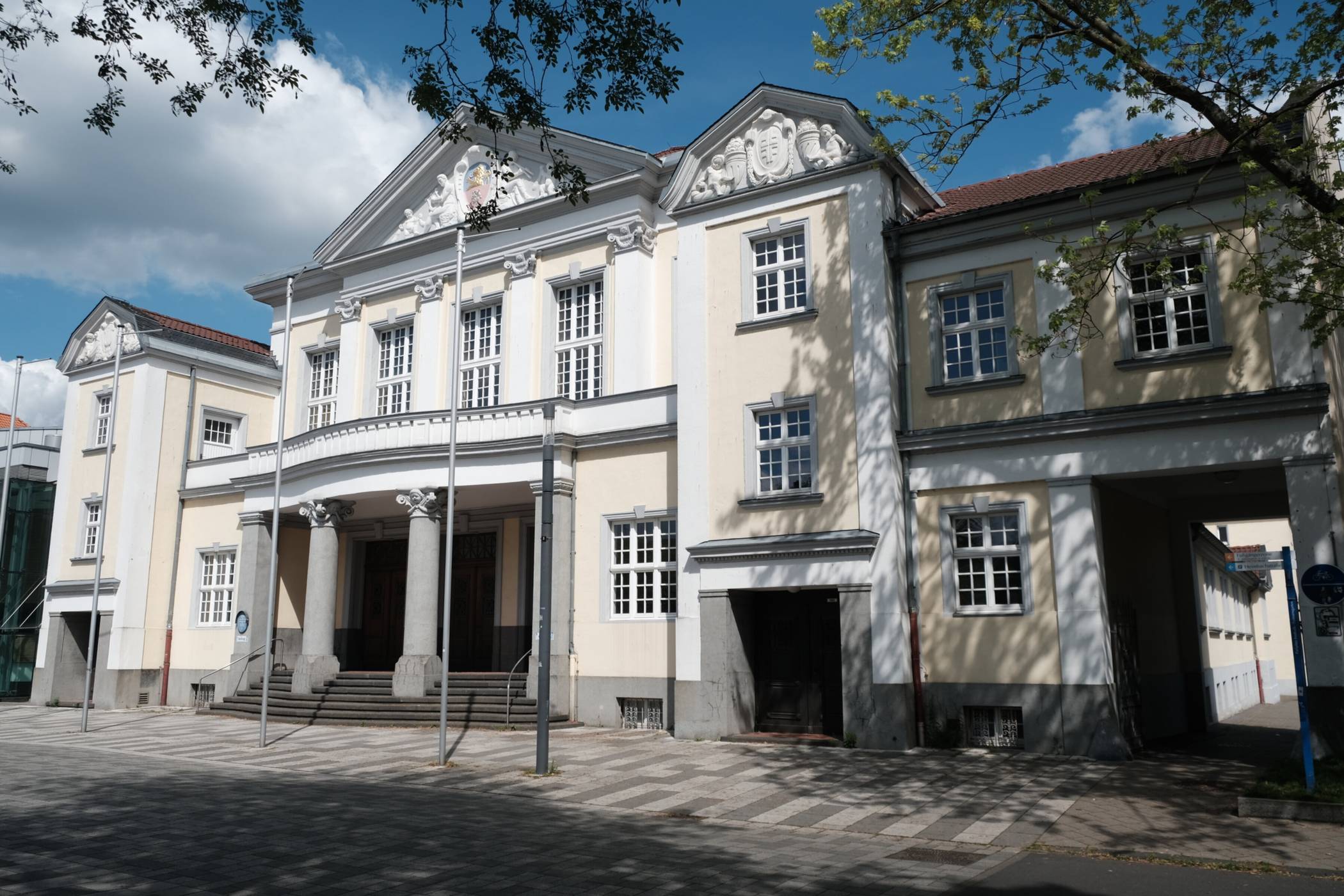 Die Festhalle als ständige Aufgabe: Der Förderverein kümmert sich seit 1996 um Viersens denkmalgeschütztes Veranstaltungshaus.